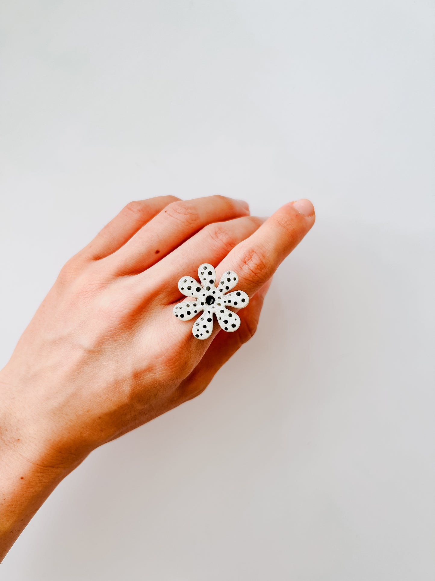 Polka dots flower