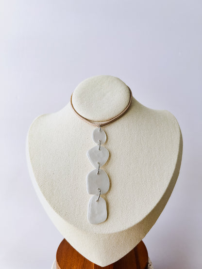 White pebbles
